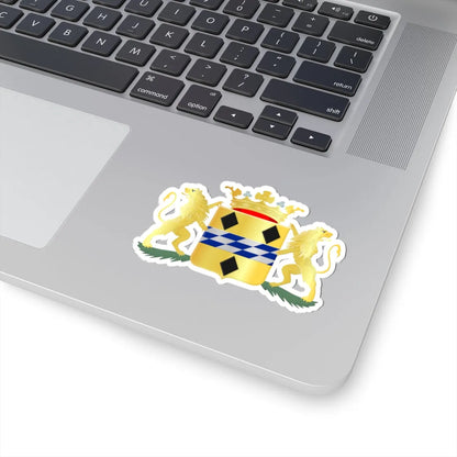 Woerden wapen (Netherlands) (Coat of Arms) STICKER Vinyl Kiss-Cut Decal - The Sticker Space