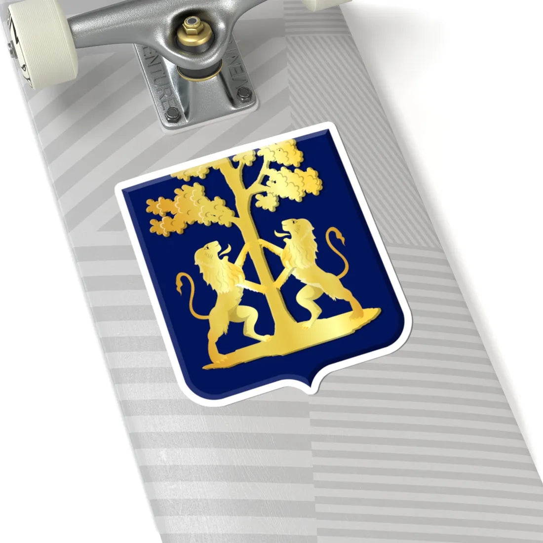 Wognum wapen 1816 (Netherlands) (Coat of Arms) STICKER Vinyl Kiss-Cut Decal - The Sticker Space
