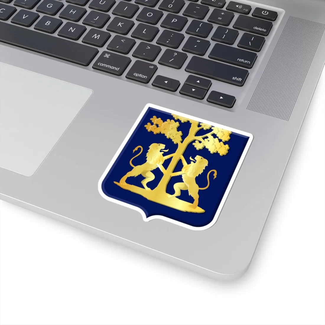 Wognum wapen 1816 (Netherlands) (Coat of Arms) STICKER Vinyl Kiss-Cut Decal - The Sticker Space