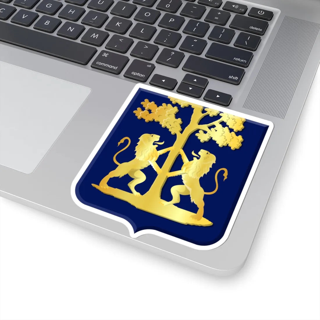 Wognum wapen 1816 (Netherlands) (Coat of Arms) STICKER Vinyl Kiss-Cut Decal - The Sticker Space