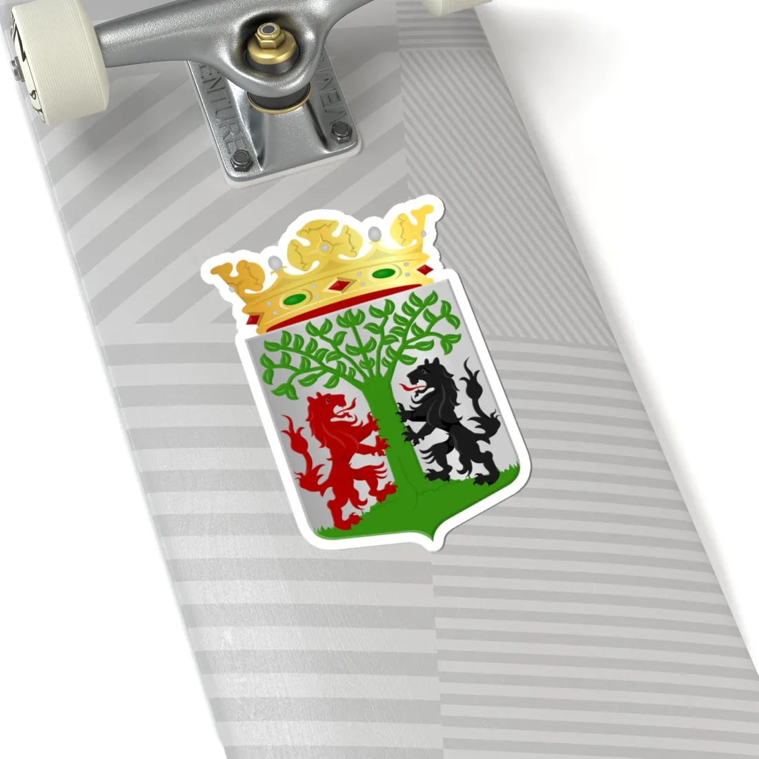 Wognum wapen 1964 (Netherlands) (Coat of Arms) STICKER Vinyl Kiss-Cut Decal - The Sticker Space