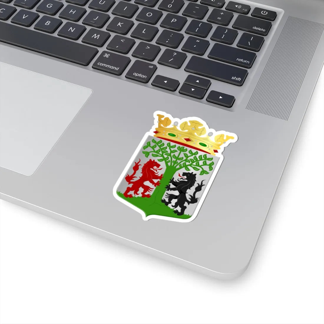 Wognum wapen 1964 (Netherlands) (Coat of Arms) STICKER Vinyl Kiss-Cut Decal - The Sticker Space