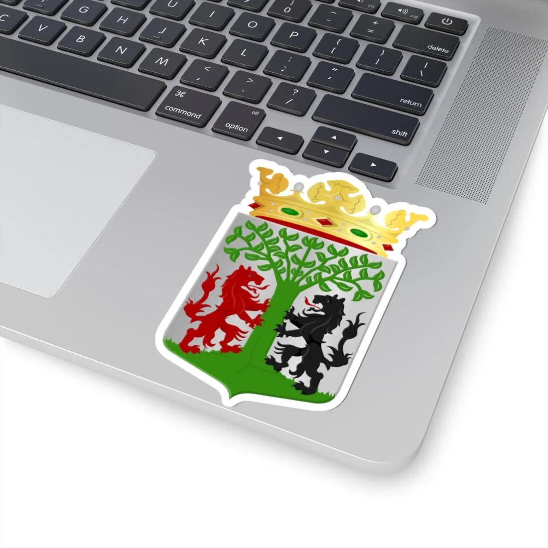 Wognum wapen 1964 (Netherlands) (Coat of Arms) STICKER Vinyl Kiss-Cut Decal - The Sticker Space