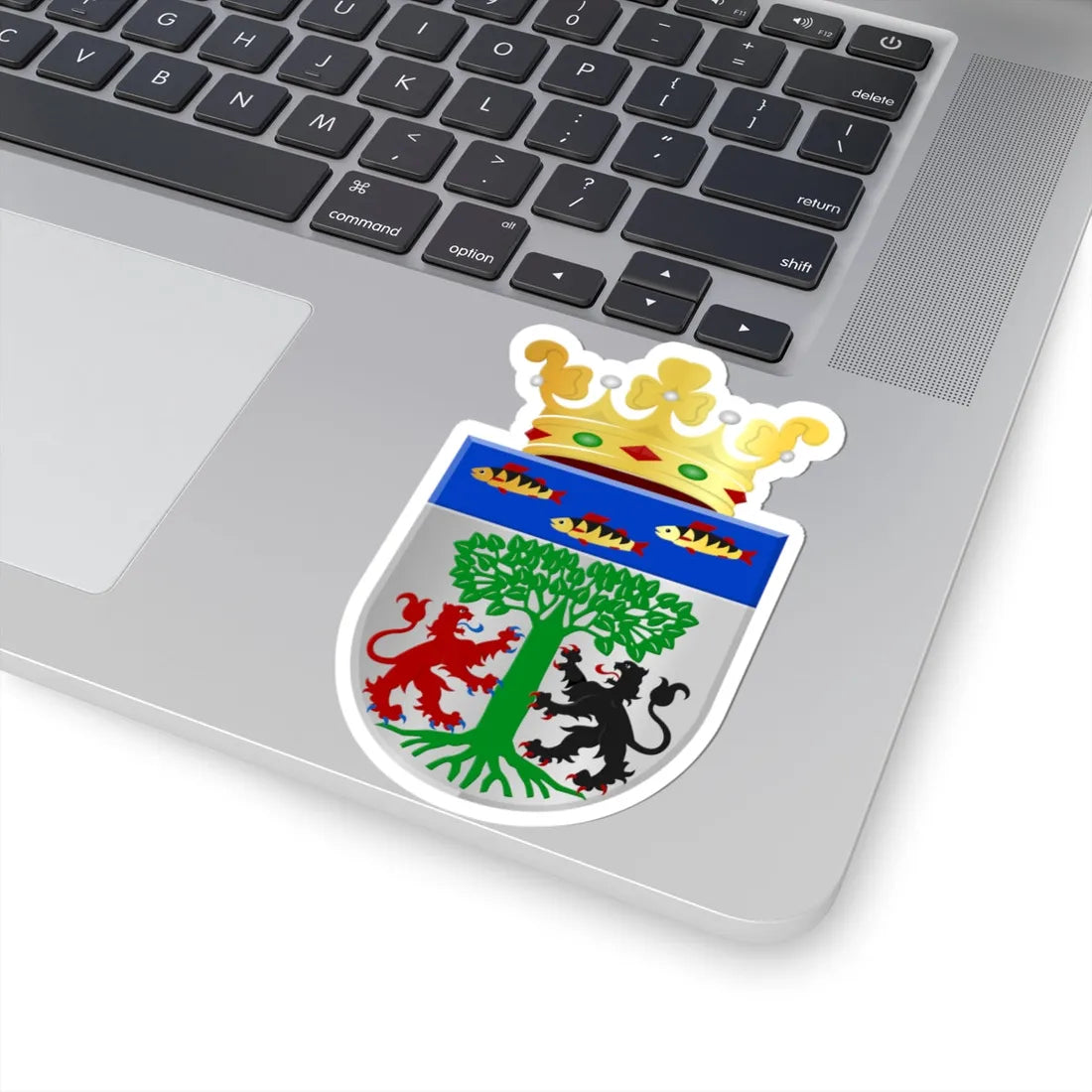 Wognum Wapen (Netherlands) (Coat of Arms) STICKER Vinyl Kiss-Cut Decal - The Sticker Space