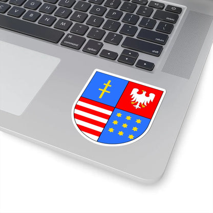 Wojewodztwo swietokrzyskie herb (Poland) (Coat of Arms) STICKER Vinyl Kiss-Cut Decal - The Sticker Space