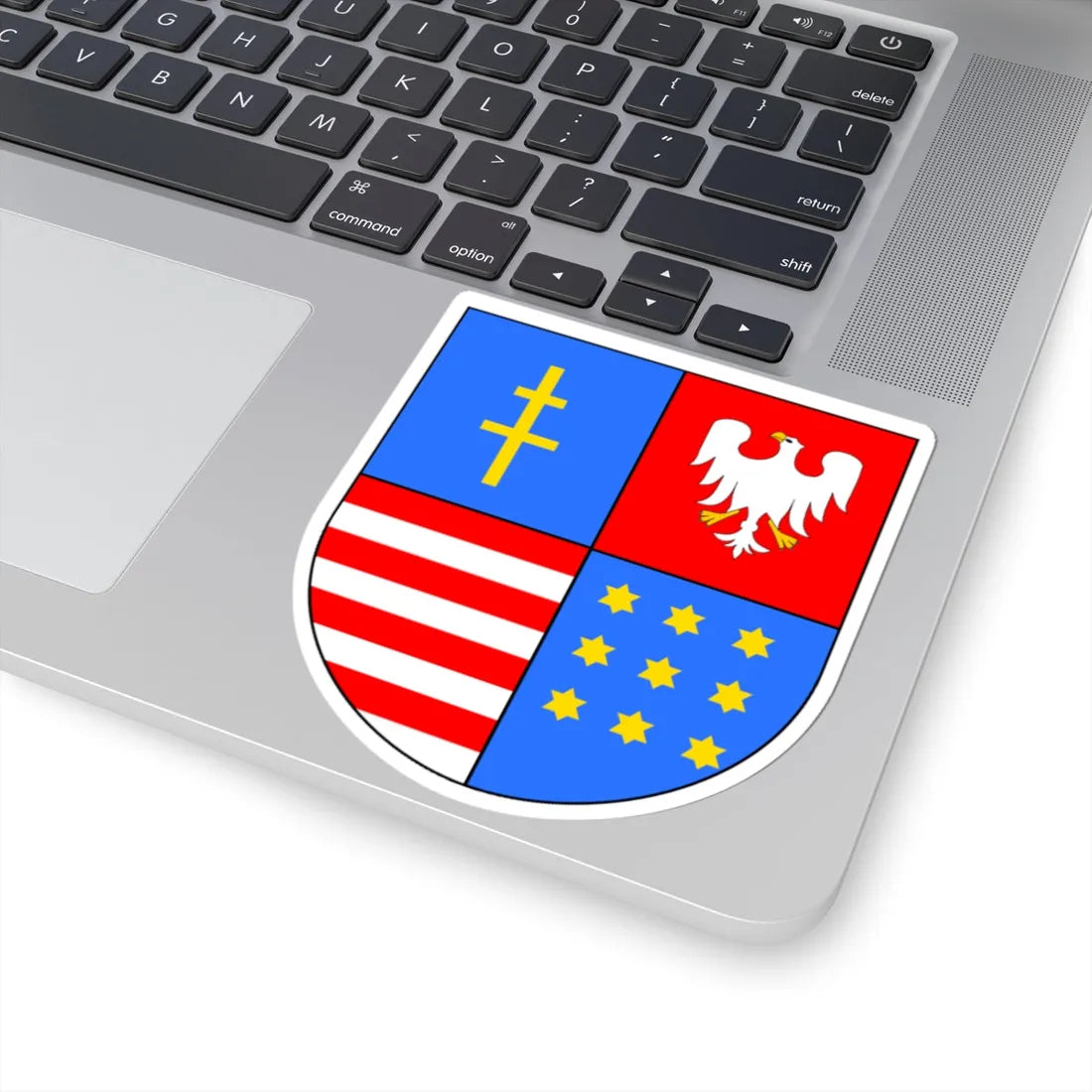 Wojewodztwo swietokrzyskie herb (Poland) (Coat of Arms) STICKER Vinyl Kiss-Cut Decal - The Sticker Space