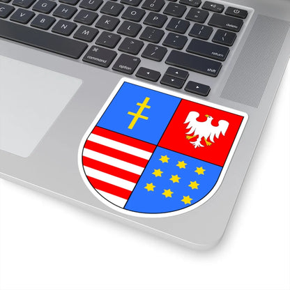 Wojewodztwo swietokrzyskie herb (Poland) (Coat of Arms) STICKER Vinyl Kiss-Cut Decal - The Sticker Space