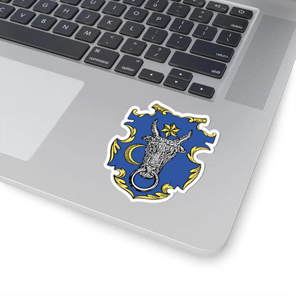 Wojewodztwo woloskie - Paprocki - color (Moldova) (Coat of Arms) STICKER Vinyl Kiss-Cut Decal - The Sticker Space