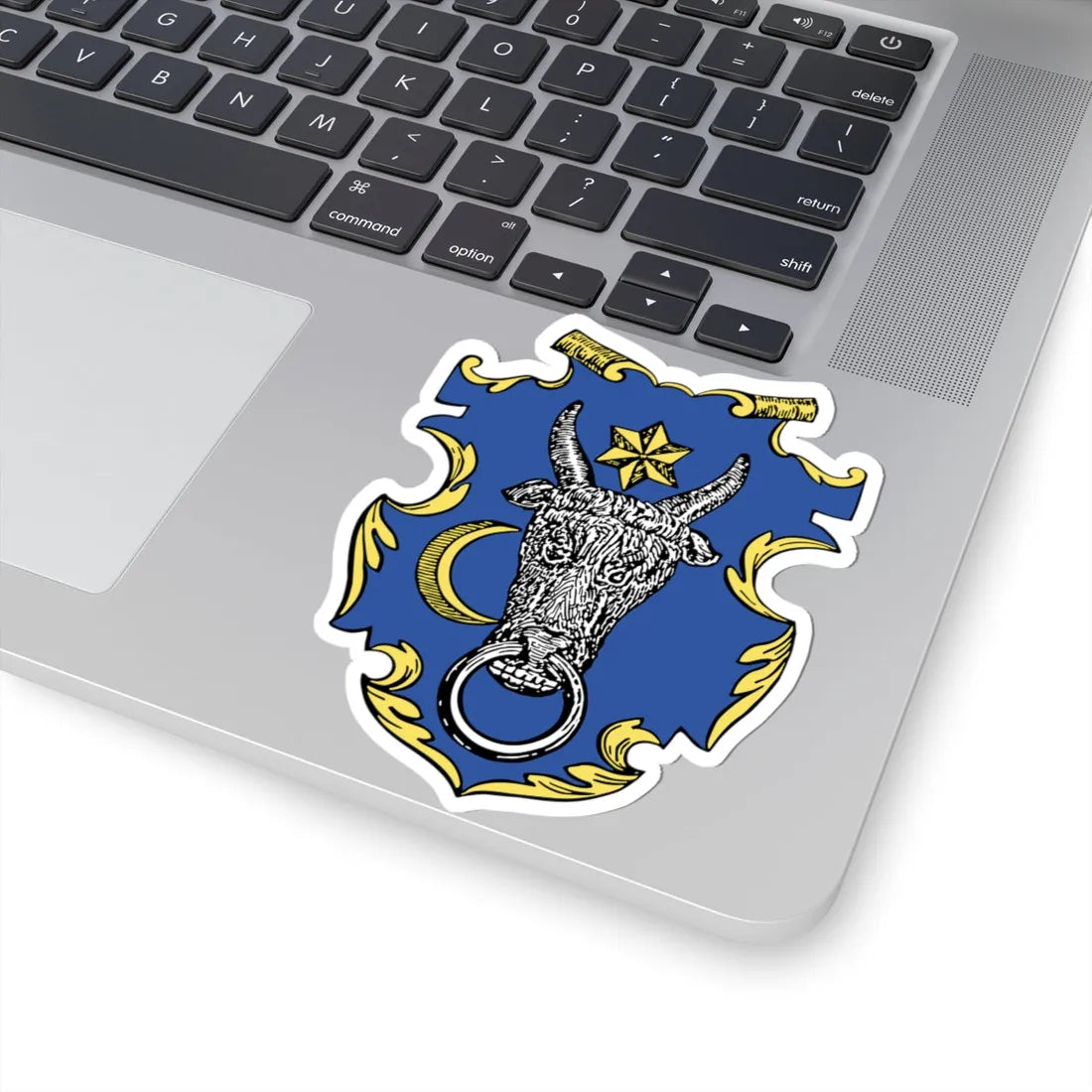 Wojewodztwo woloskie - Paprocki - color (Moldova) (Coat of Arms) STICKER Vinyl Kiss-Cut Decal - The Sticker Space