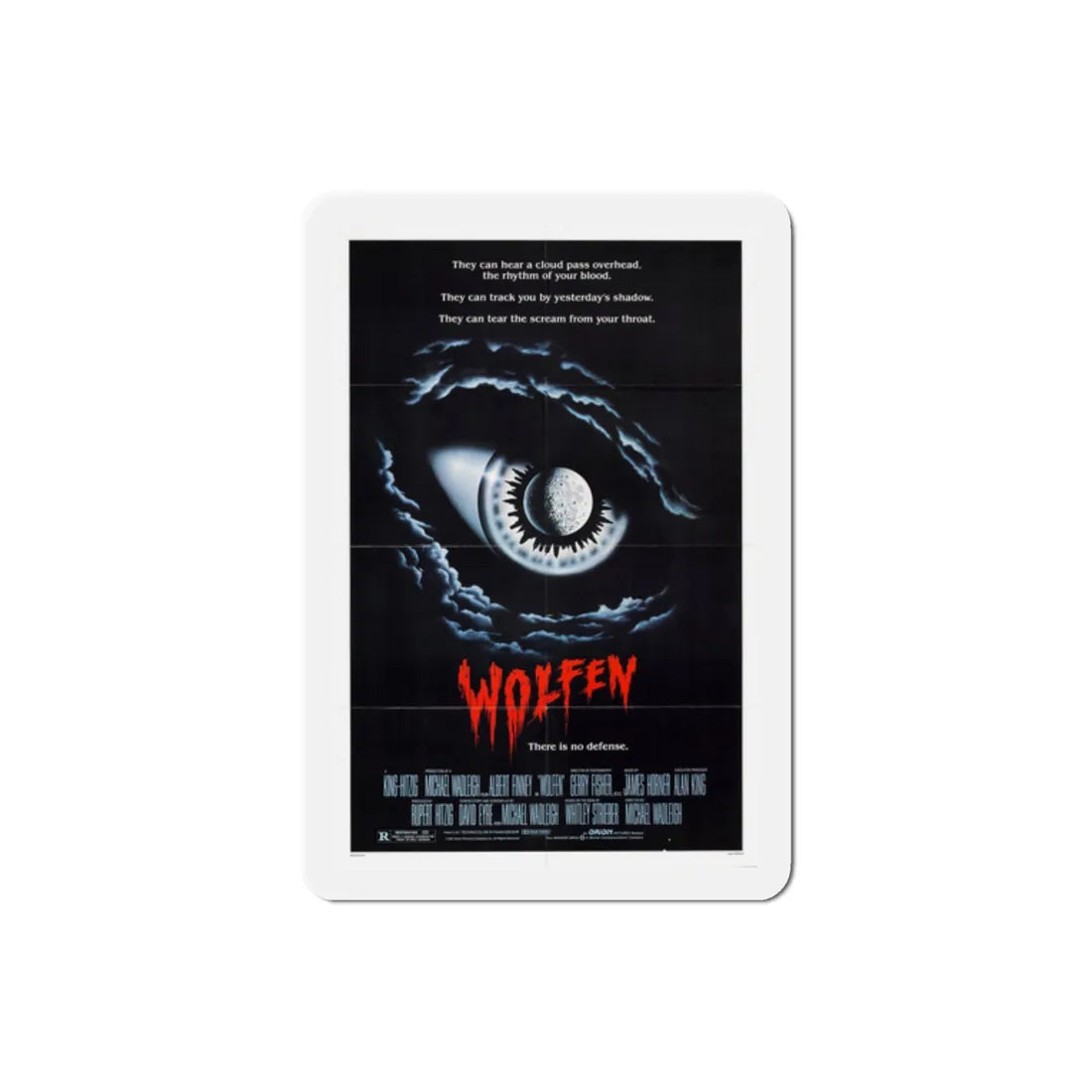 Wolfen 1981 Movie Poster Refrigerator Magnet 2 Inch - The Sticker Space