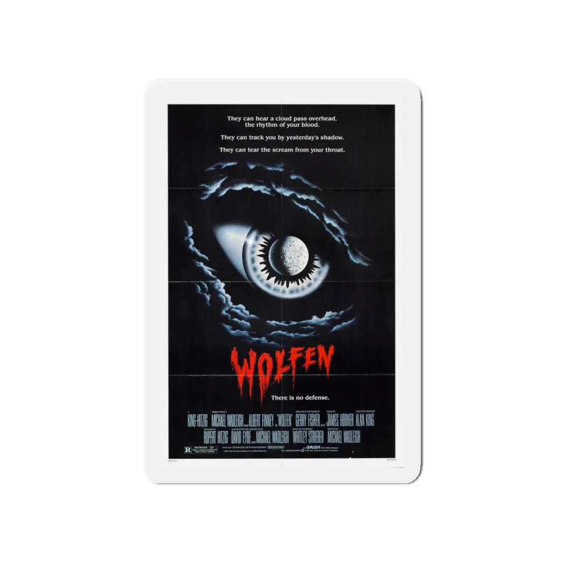 WOLFEN 1981 Movie Poster - Refrigerator Magnet 4 Inch - The Sticker Space