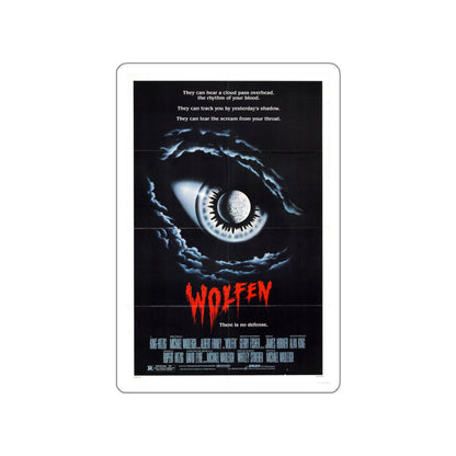 WOLFEN 1981 Movie Poster STICKER Vinyl Die-Cut Decal-White-The Sticker Space