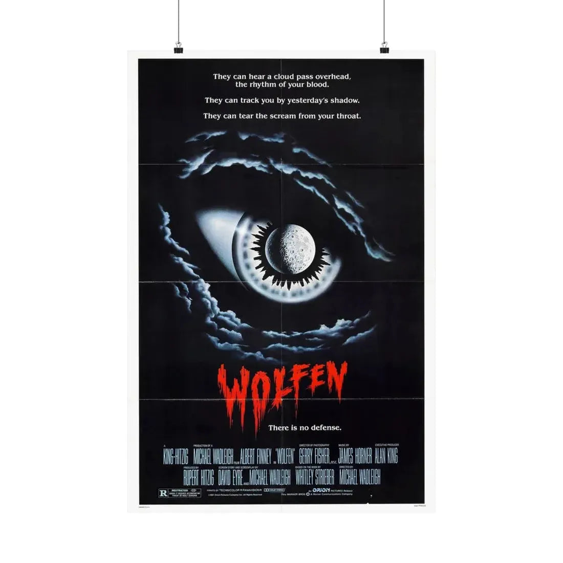 WOLFEN 1981 - Paper Movie Poster 24″ x 36″ Matte - The Sticker Space