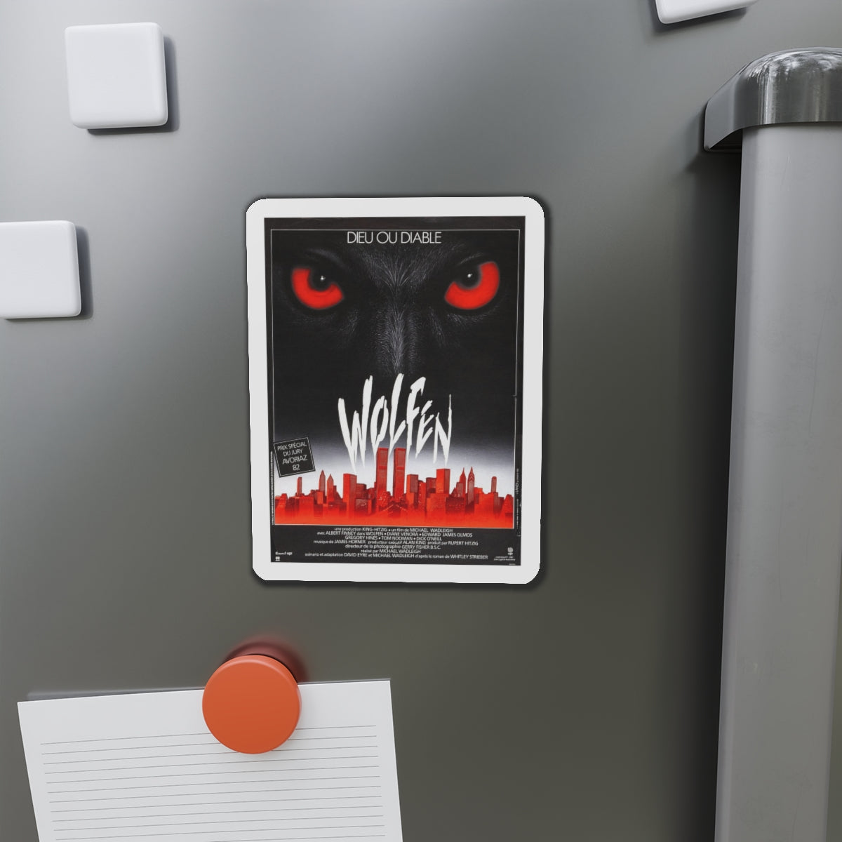 WOLFEN (2) 1981 Movie Poster - Refrigerator Magnet-The Sticker Space