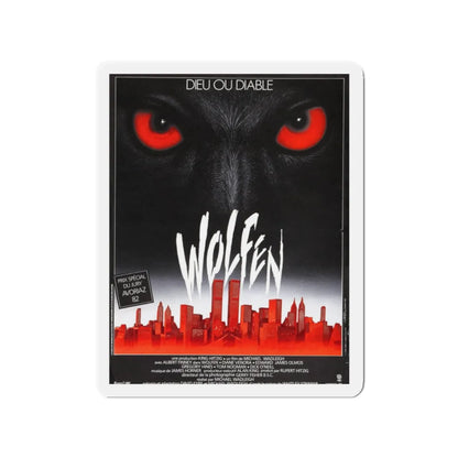 WOLFEN (2) 1981 Movie Poster - Refrigerator Magnet 2 Inch - The Sticker Space