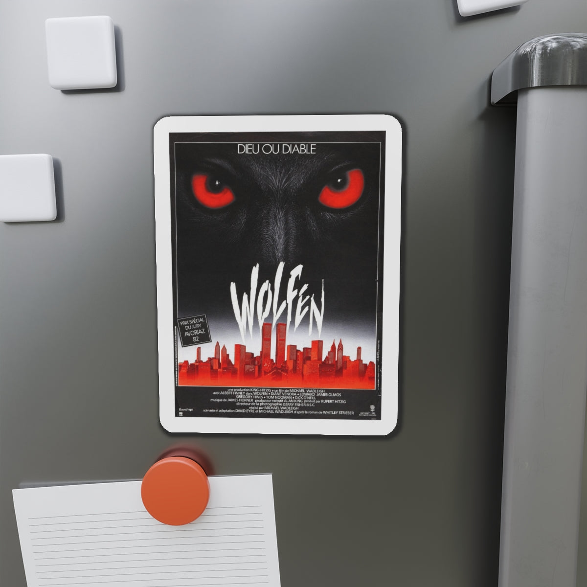 WOLFEN (2) 1981 Movie Poster - Refrigerator Magnet-The Sticker Space