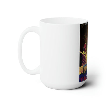 WOLFEN (ASIAN 2) 1981 Movie Poster - White Coffee Cup 15oz-15oz-The Sticker Space