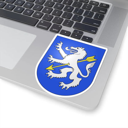 Wolfenschiessen-coat of arms (Switzerland) (Coat of Arms) STICKER Vinyl Kiss-Cut Decal - The Sticker Space