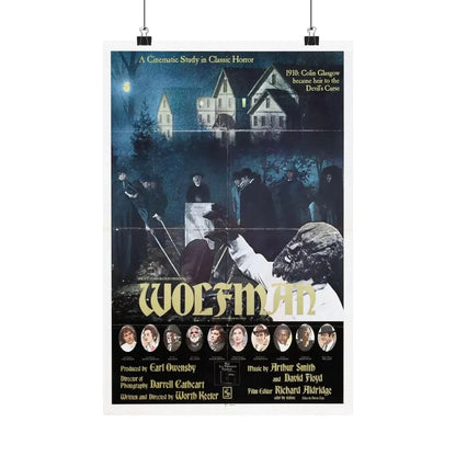 WOLFMAN 1979 - Paper Movie Poster 12″ x 18″ Matte - The Sticker Space