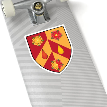 Wolfson College Oxford Coat Of Arms (England) (Coat of Arms) STICKER Vinyl Kiss-Cut Decal - The Sticker Space