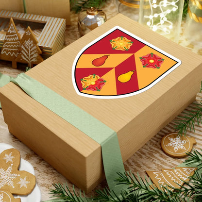 Wolfson College Oxford Coat Of Arms (England) (Coat of Arms) STICKER Vinyl Kiss-Cut Decal - The Sticker Space