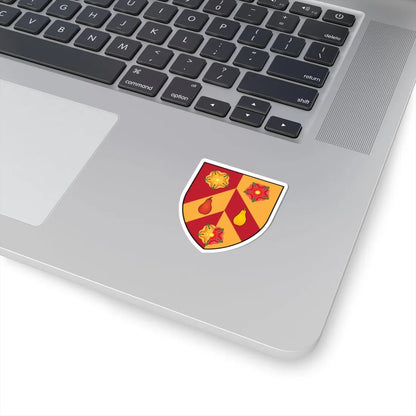 Wolfson College Oxford Coat Of Arms (England) (Coat of Arms) STICKER Vinyl Kiss-Cut Decal - The Sticker Space