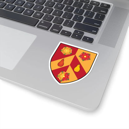 Wolfson College Oxford Coat Of Arms (England) (Coat of Arms) STICKER Vinyl Kiss-Cut Decal - The Sticker Space