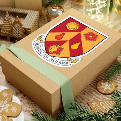 Wolfson College Oxford Coat Of Arms Motto (England) (Coat of Arms) STICKER Vinyl Kiss-Cut Decal - The Sticker Space