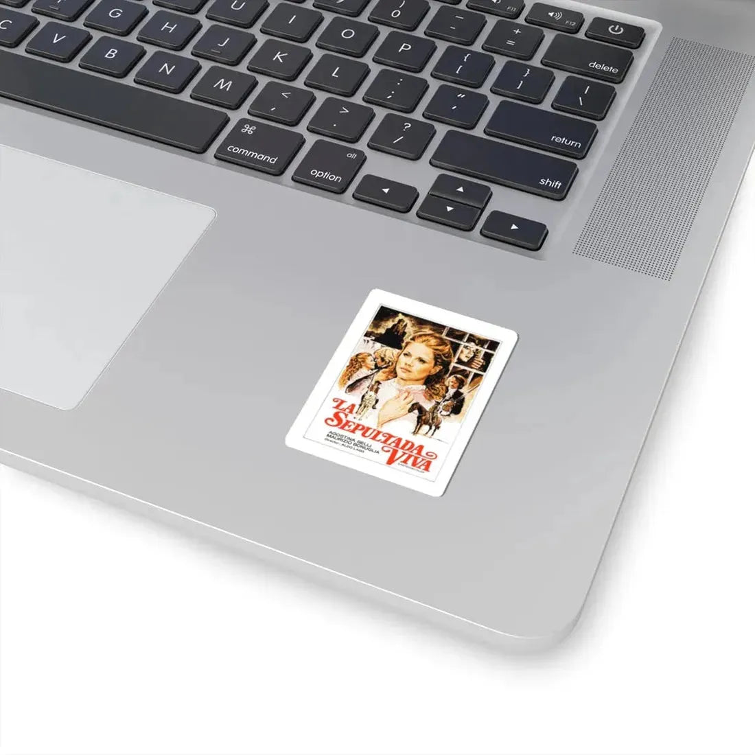 WOMAN BURIED ALIVE (2) 1973 Movie Poster - STICKER Vinyl Kiss-Cut Decal - The Sticker Space