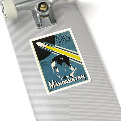 WOMAN IN THE MOON 1929 Movie Poster - STICKER Vinyl Kiss-Cut Decal - The Sticker Space