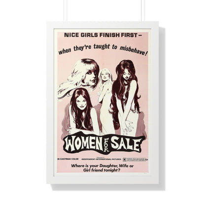 WOMEN FOR SALE 1969 - Framed Movie Poster-20" x 30"-The Sticker Space