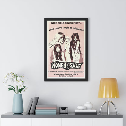 WOMEN FOR SALE 1969 - Framed Movie Poster-The Sticker Space