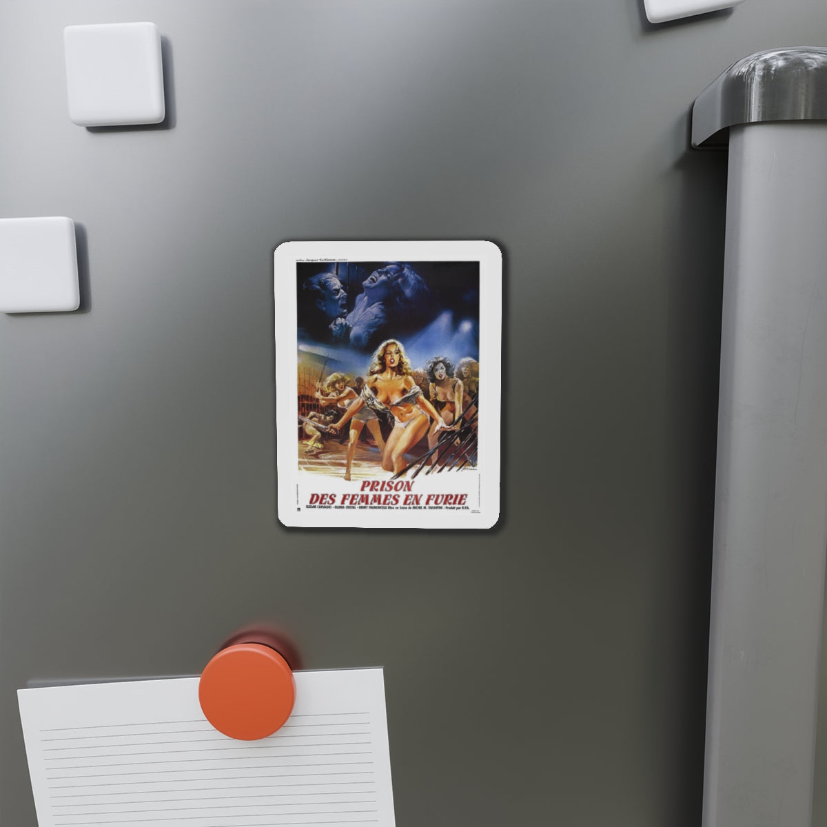 WOMEN IN FURY 1984 Movie Poster - Refrigerator Magnet-The Sticker Space