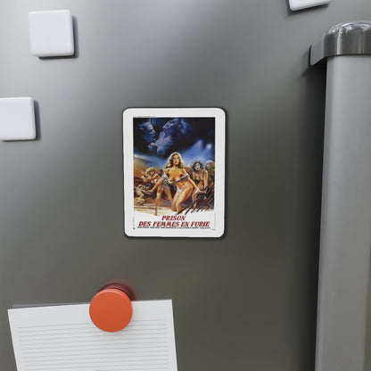 WOMEN IN FURY 1984 Movie Poster - Refrigerator Magnet-The Sticker Space