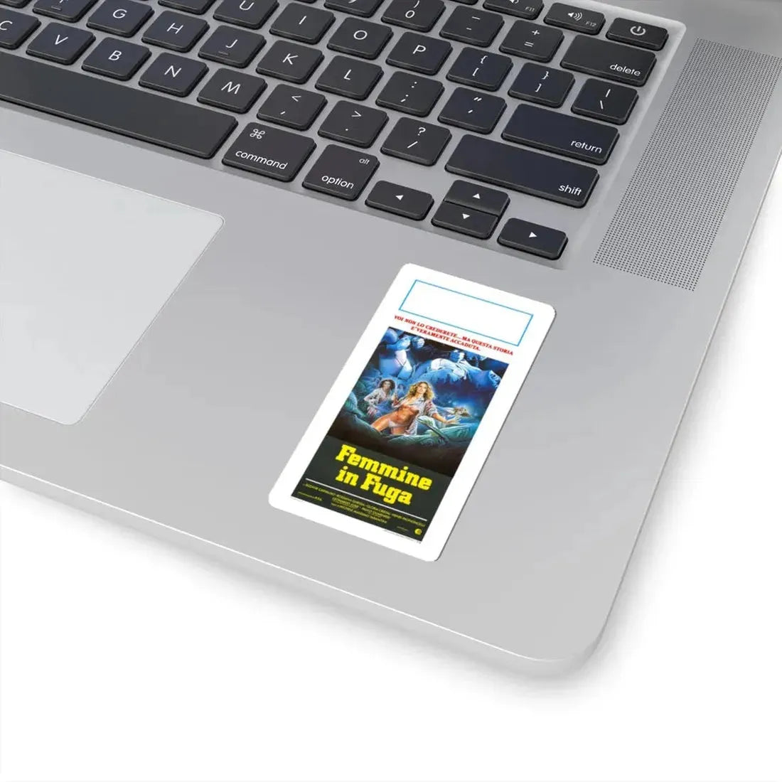 WOMEN IN FURY (ITALIAN) 1984 Movie Poster - STICKER Vinyl Kiss-Cut Decal - The Sticker Space