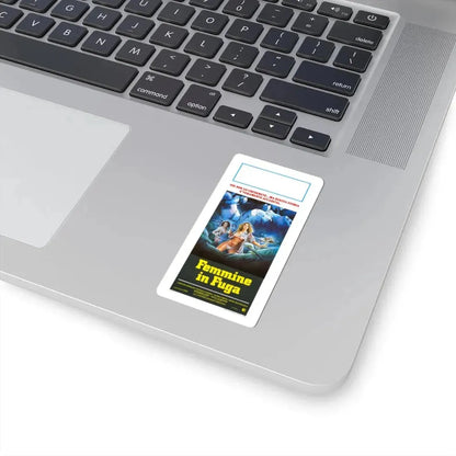 WOMEN IN FURY (ITALIAN) 1984 Movie Poster - STICKER Vinyl Kiss-Cut Decal - The Sticker Space