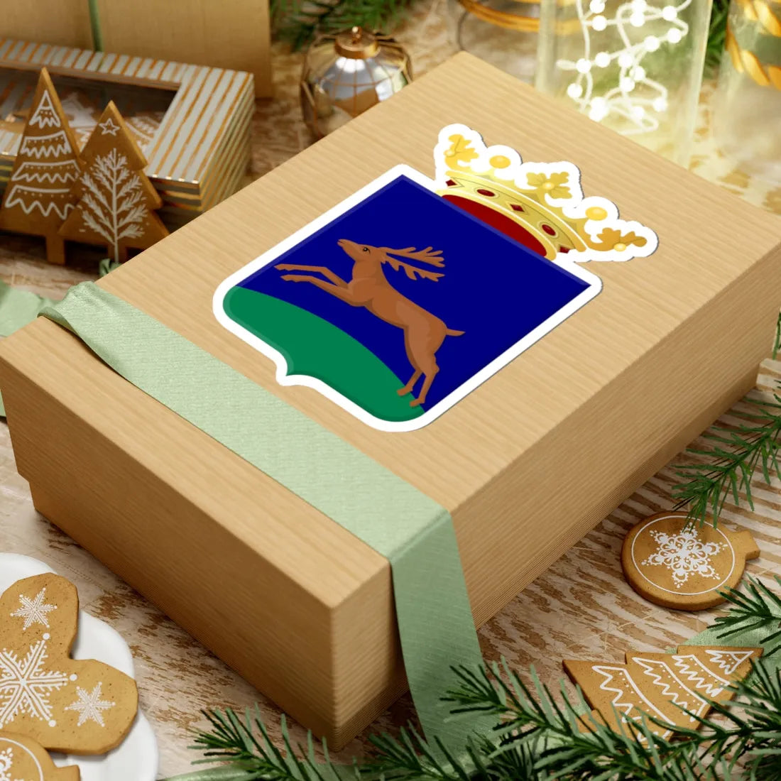 Wonseradeel wapen (Netherlands) (Coat of Arms) STICKER Vinyl Kiss-Cut Decal - The Sticker Space