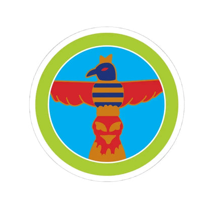 Wood Carving (Boy Scout Merit Badge) STICKER Vinyl Kiss-Cut Decal 4 Inch White - The Sticker Space