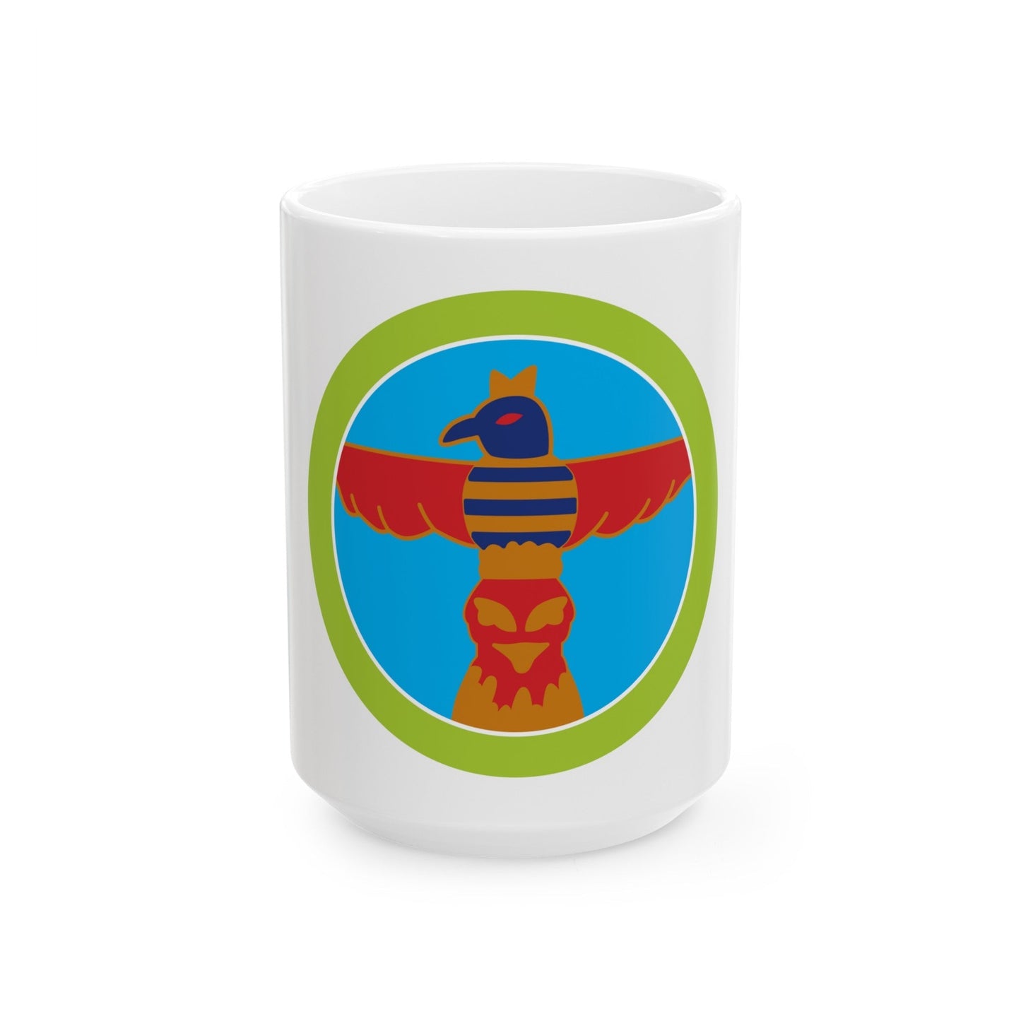 Wood Carving (Boy Scout Merit Badge) White Coffee Mug-15oz-The Sticker Space