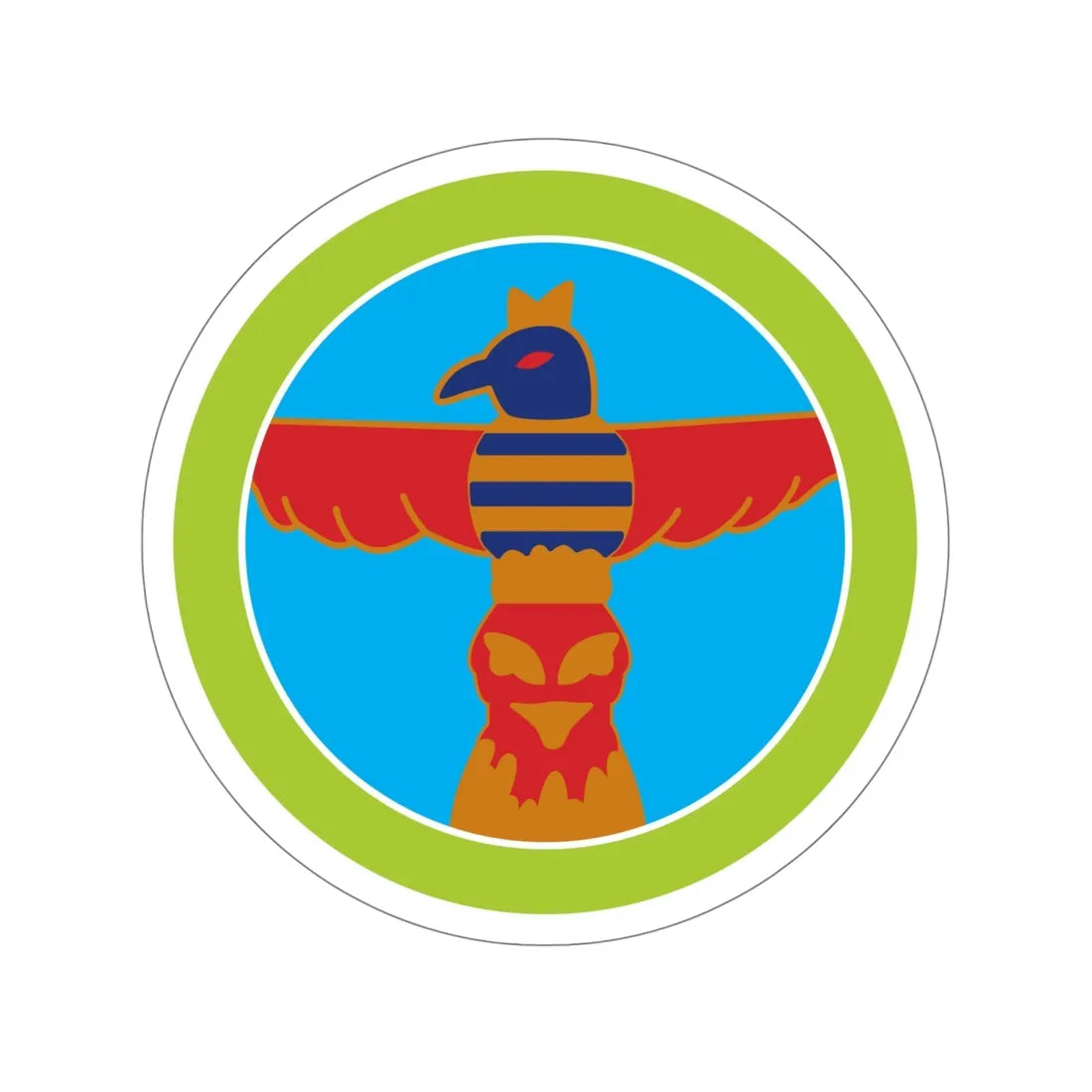 Wood Carving (Boy Scouts Merit Badge) STICKER Vinyl Die-Cut Decal 5 Inch - The Sticker Space