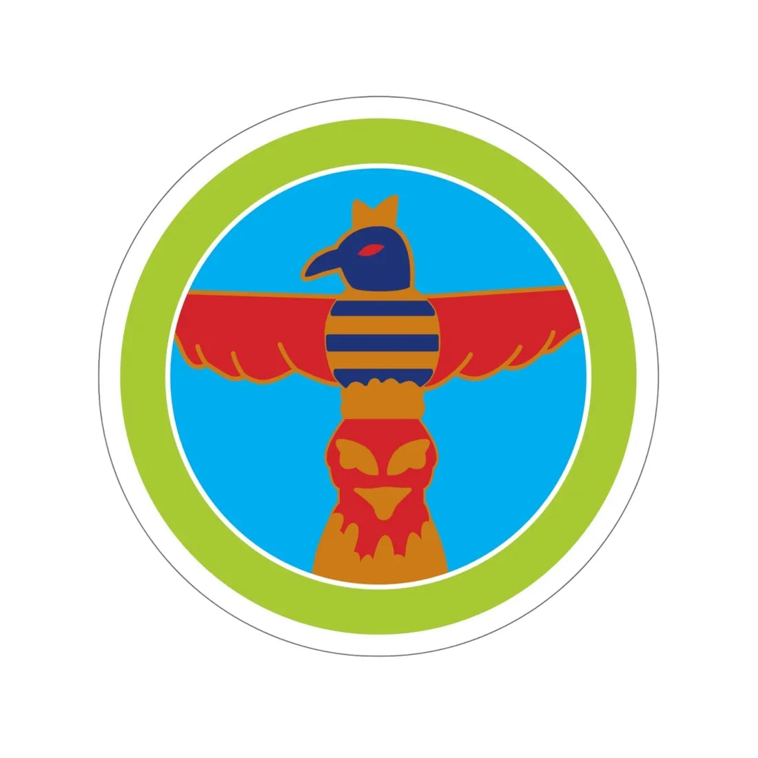 Wood Carving (Boy Scouts Merit Badge) STICKER Vinyl Die-Cut Decal 6 Inch - The Sticker Space