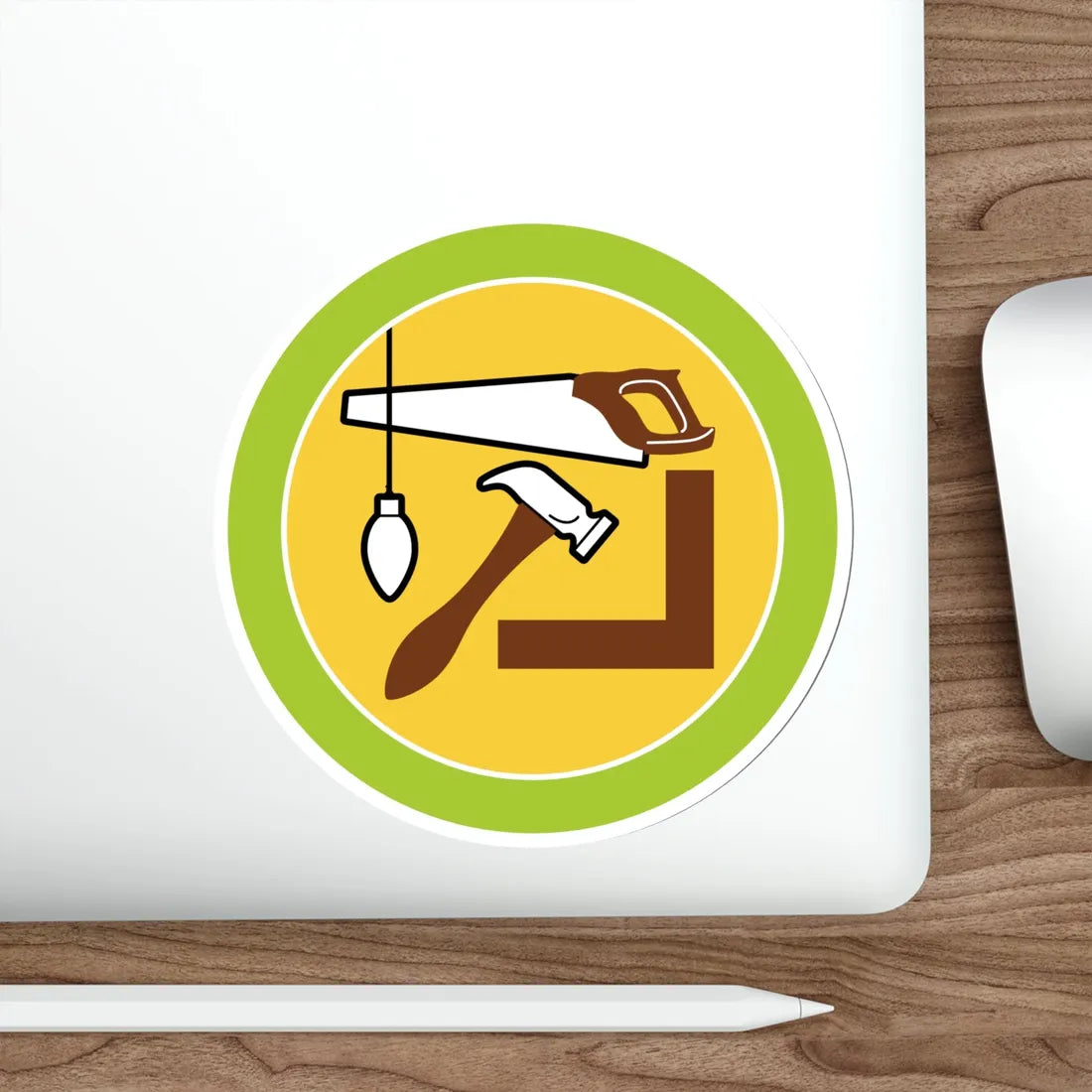 Woodwork (Boy Scouts Merit Badge) STICKER Vinyl Die-Cut Decal - The Sticker Space