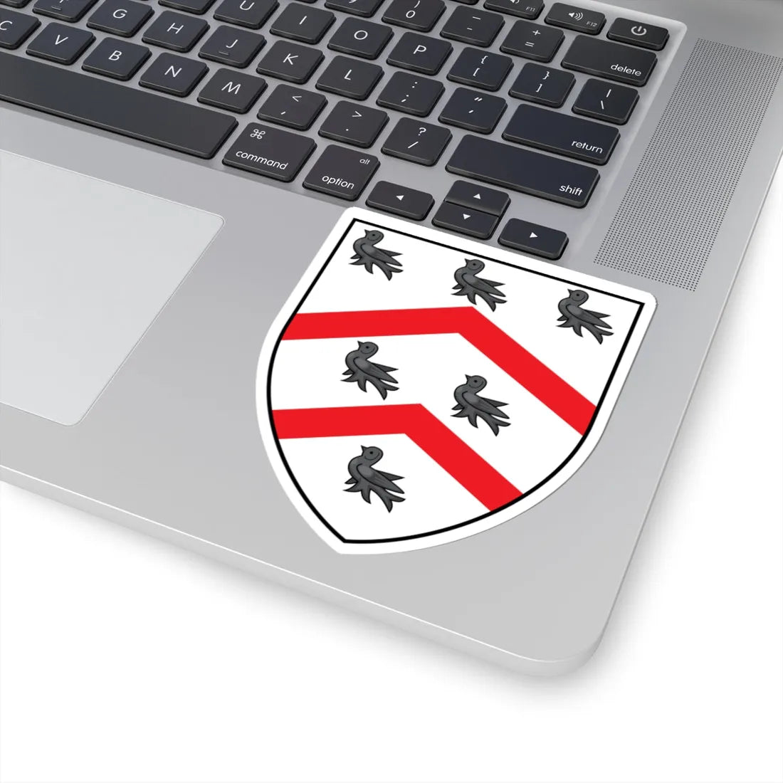 Worcester College Oxford Coat Of Arms (England) (Coat of Arms) STICKER Vinyl Kiss-Cut Decal - The Sticker Space