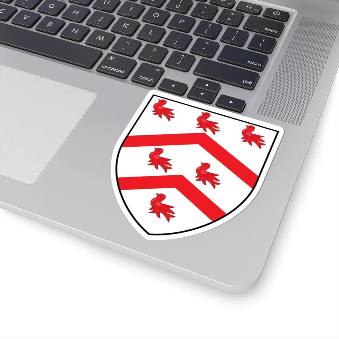 Worcester College Oxford Coat Of Arms Historic (England) (Coat of Arms) STICKER Vinyl Kiss-Cut Decal - The Sticker Space