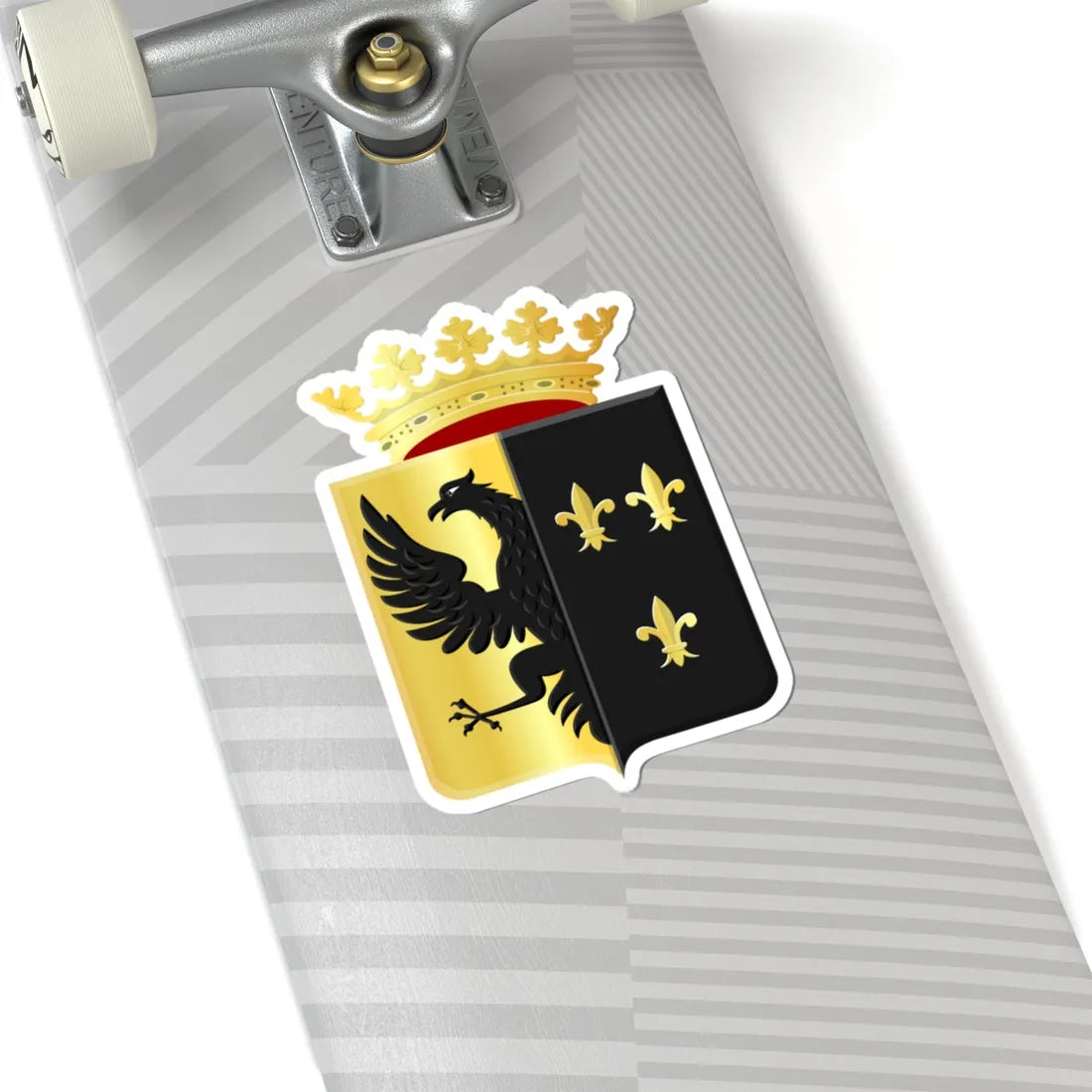Workum wapen (Netherlands) (Coat of Arms) STICKER Vinyl Kiss-Cut Decal - The Sticker Space