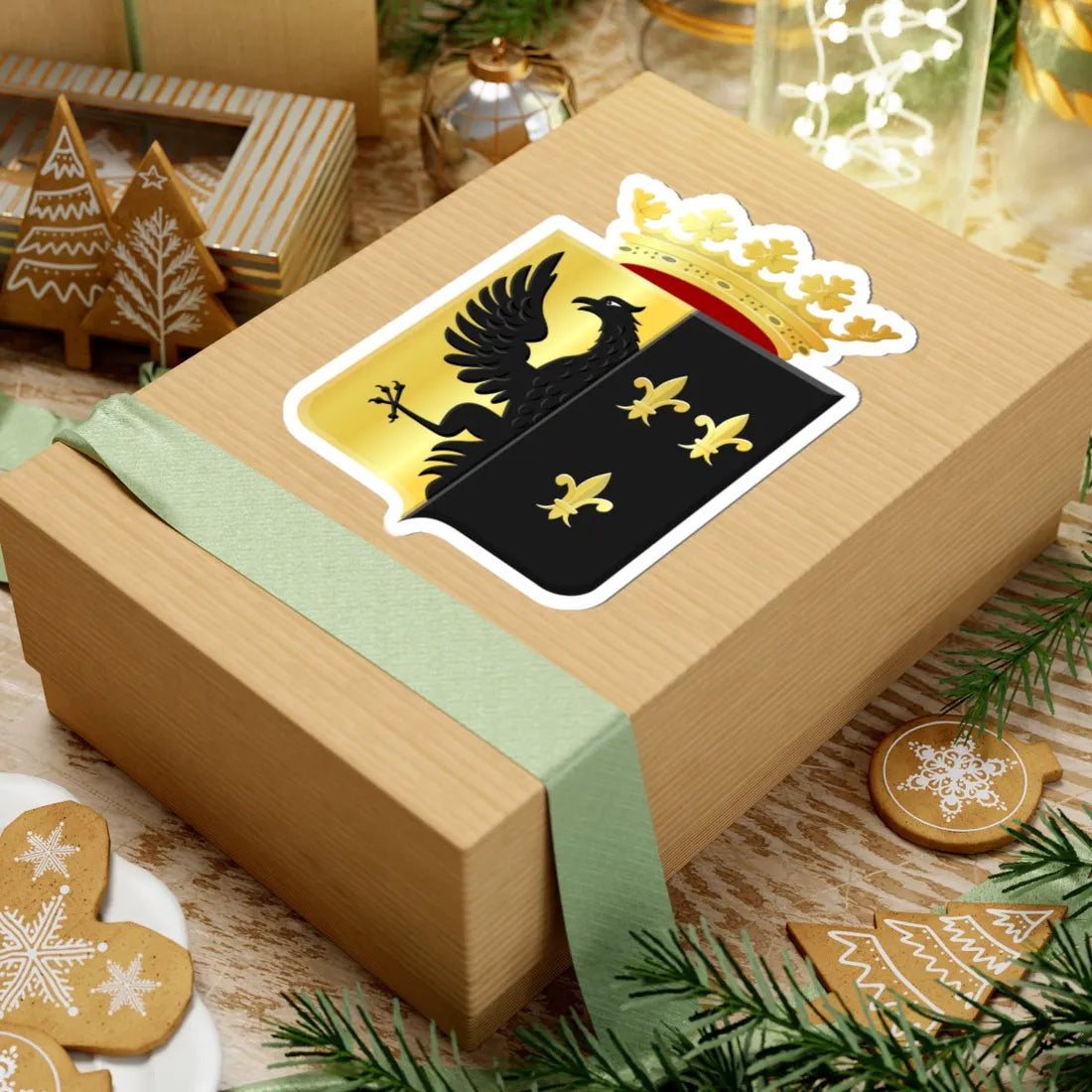 Workum wapen (Netherlands) (Coat of Arms) STICKER Vinyl Kiss-Cut Decal - The Sticker Space