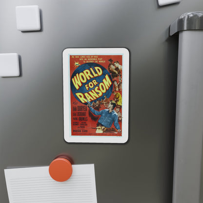 World for Ransom 1954 Movie Poster Die-Cut Magnet-The Sticker Space