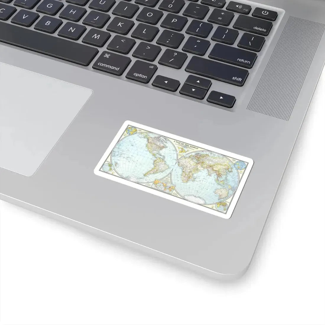 World Map (1941) (Map) STICKER Vinyl Kiss-Cut Decal - The Sticker Space