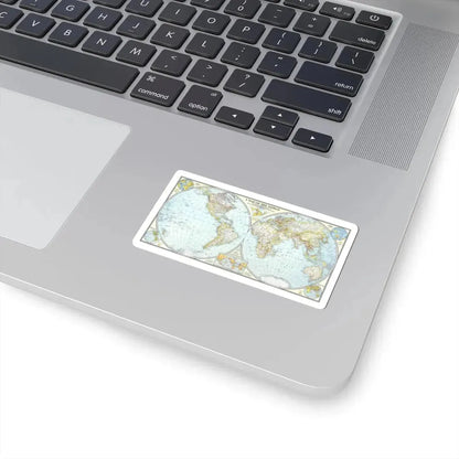 World Map (1941) (Map) STICKER Vinyl Kiss-Cut Decal - The Sticker Space