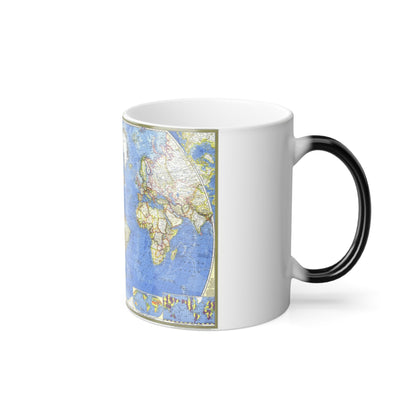 World Map (1965) (Map) Color Changing Mug 11oz-11oz-The Sticker Space